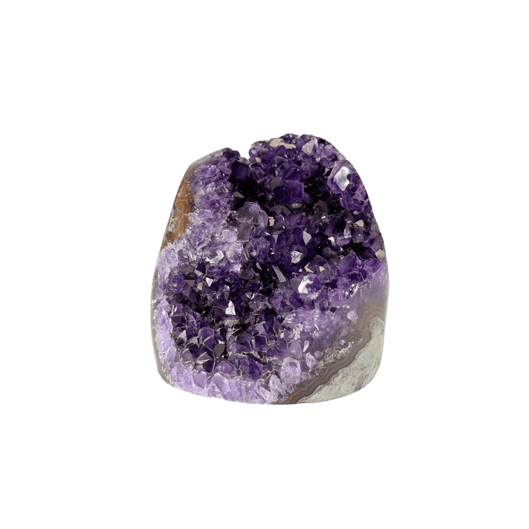 Geode naturale di ametista 0,915 g